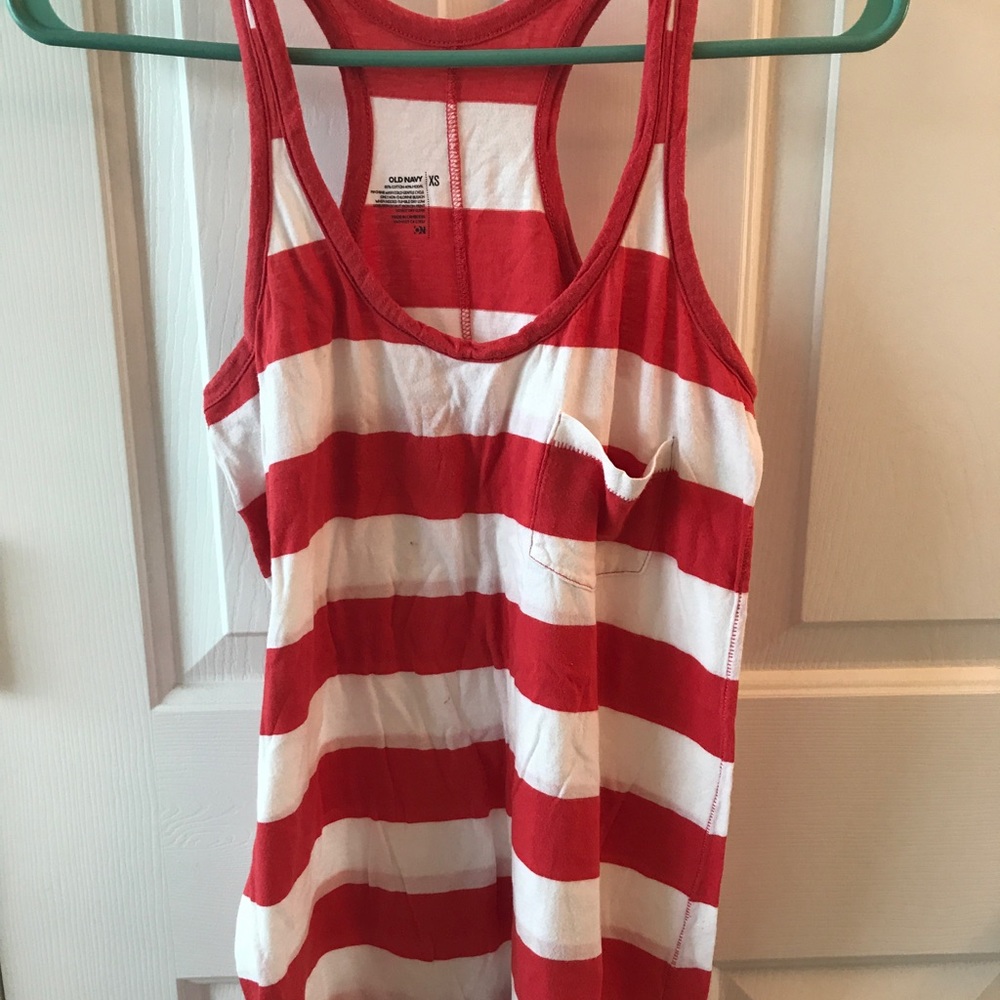 Striped tank top from Old Navy